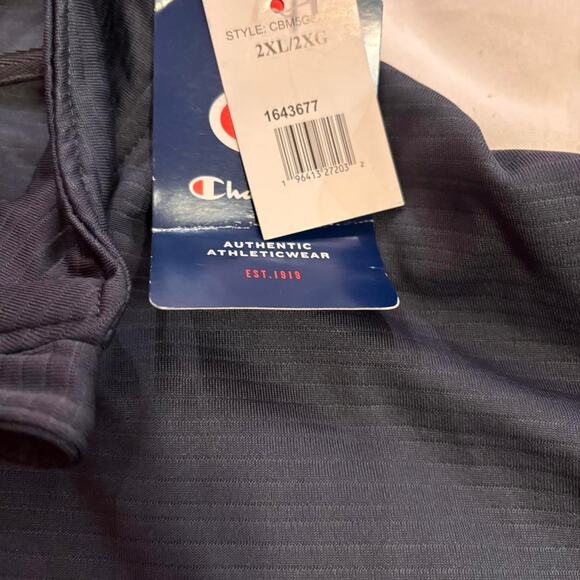 NWT Rutgers Grey Champion 1/4 zip 2 XL - Picture 3 of 3